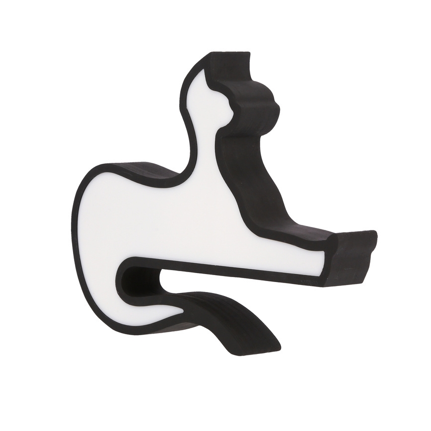 LED детская настольная лампа CAT, 13 Вт/230 В, чёрная