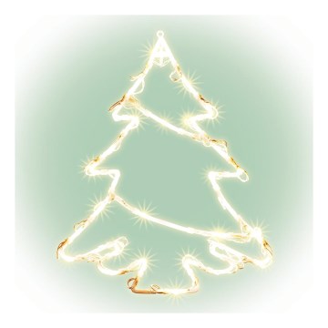 LED Декорація для вікна 35xLED/3xAA теплий білий