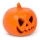 LED Декорація зі звуковим ефектом HALLOWEEN LED/3xAAA гарбуз