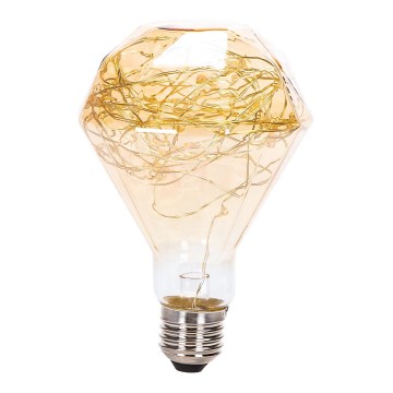 LED декоративна лампочка D95 E27/1,2W/230V 2500K - Aigostar