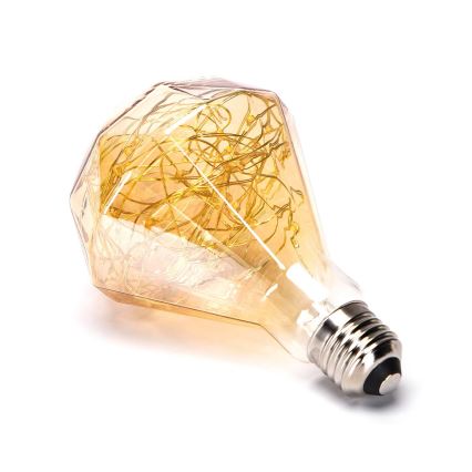 LED декоративна лампочка D95 E27/1,2W/230V 2500K - Aigostar