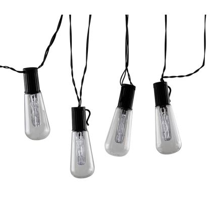 LED декоративная гирлянда EDISON 2,65 m 10xLED/2xAA