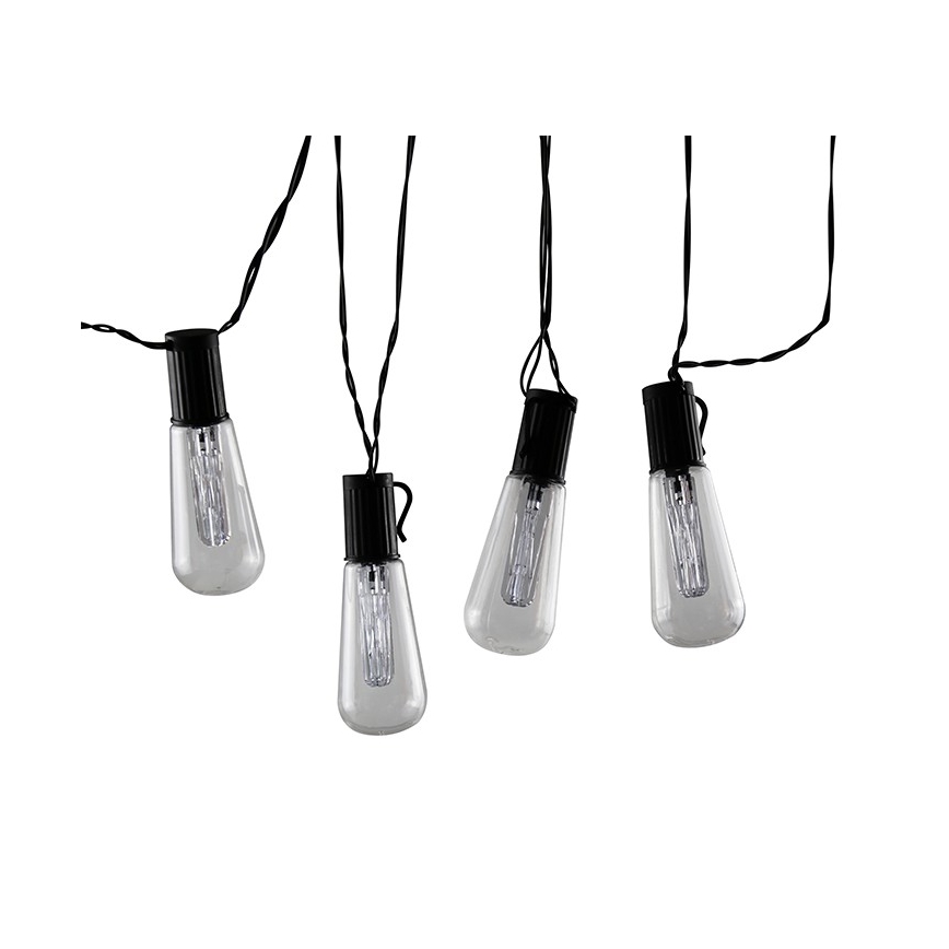 LED декоративная гирлянда EDISON 2,65 m 10xLED/2xAA