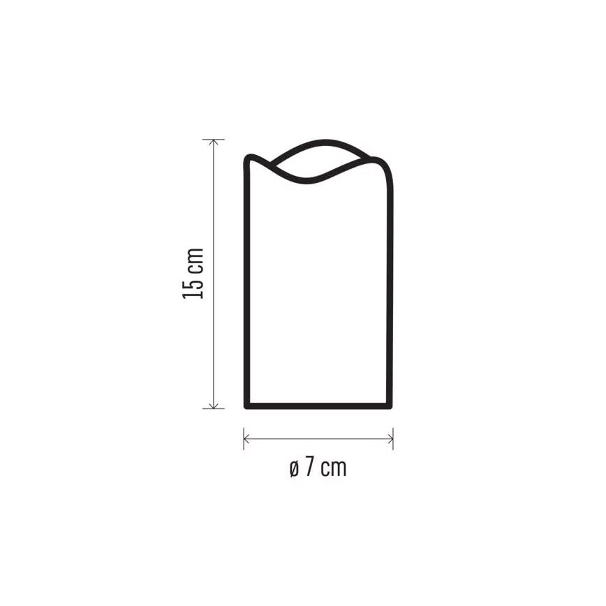 LED Декоративный проектор LED/3xAAA звезды теплый белый
