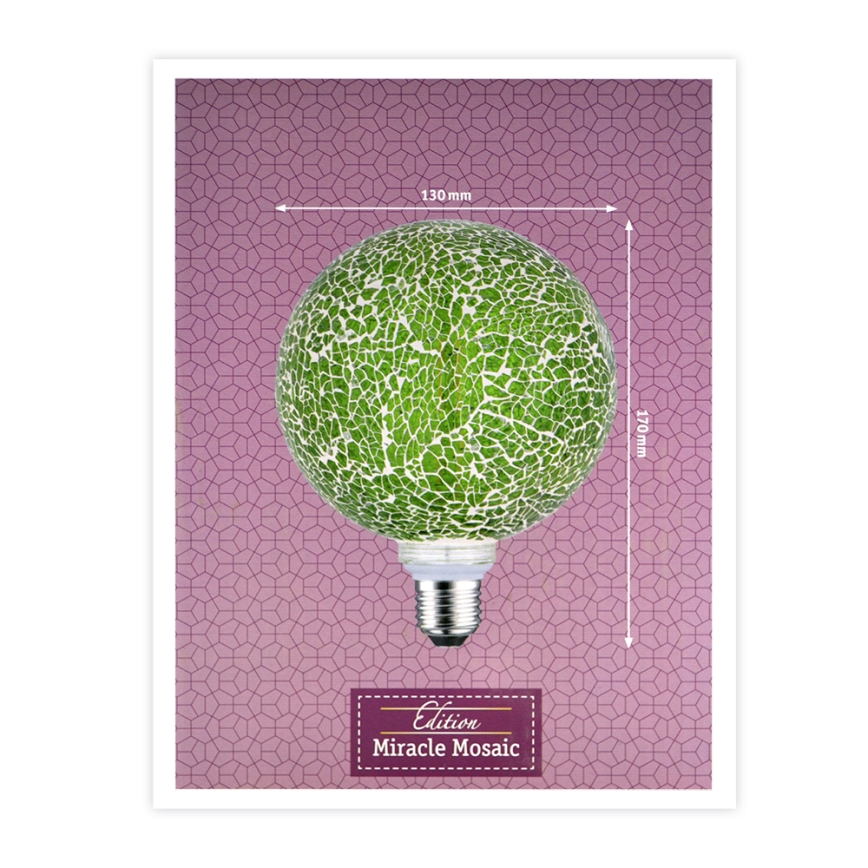 LED Димерна лампочка MOSAIC G125 E27/5W/230V 2700K - Paulmann 28747