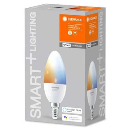 LED Димерна лампочка SMART+ E14/5W/230V 2700K-6500K Wi-Fi - Ledvance