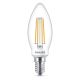 LED Димерна лампочка  Philips Warm Glow E14/6W/230V 2200K-2700K