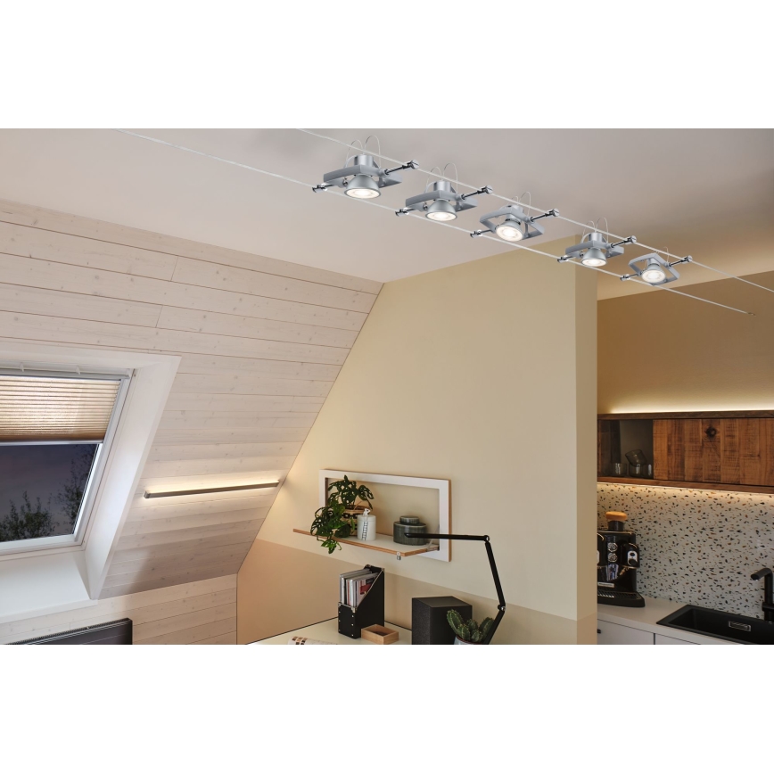 LED Димерна прожекторна лампочка GU5,3/6,5W/12V 2700K - Paulmann 28759