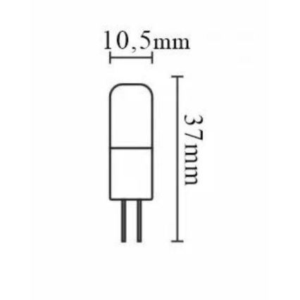 LED Диммируемая лампа G4/2Вт/12В 4000К
