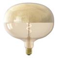 LED диммируемая лампа с колпачком FILAMENT E27/6W/230V 1800K золотистая CRI 90