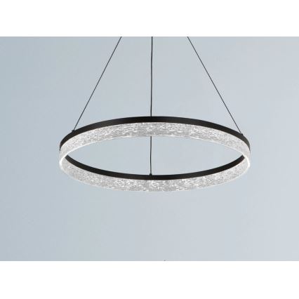 Диммируемая LED-люстра на тросе ALIANZ, 45 Вт, 230 В, 3000–6000 К, диаметр 60 см + дистанционное управление