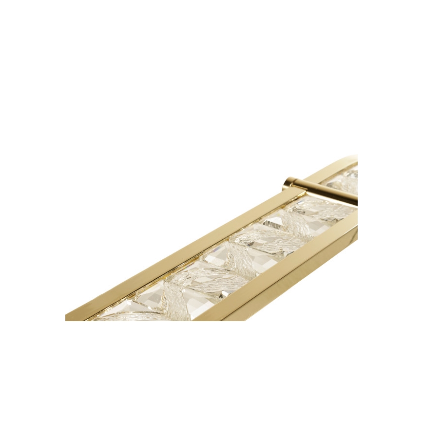 LED диммируемая хрустальная люстра на тросовом подвесе ENRIQUE LED/20W//230V 3000-6000K + пульт дистанционного управления
