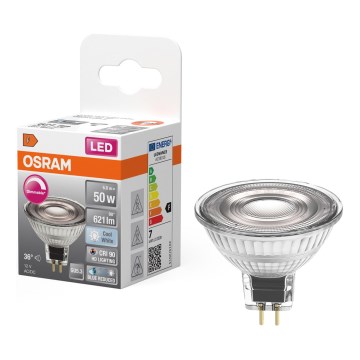 LED Диммируемая рефлекторная лампа MR16 GU5,3/6,8W/12V 4000K 36° CRI 90 - Osram