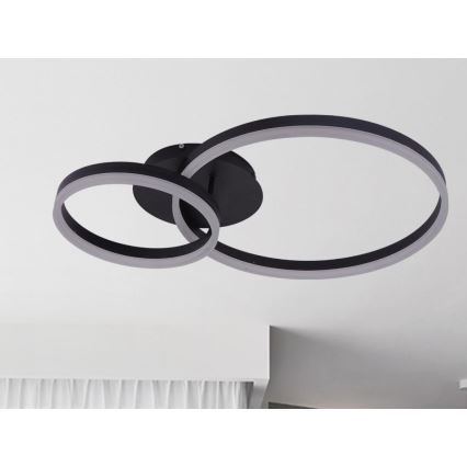 LED Диммируемый потолочный светильник LED/55W/230V 3000-6500K + пульт дистанционного управления