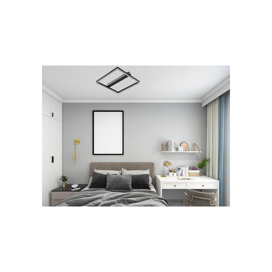 LED Диммируемый потолочный светильник LED/60W/230V 3000-6500K + пульт дистанционного управления