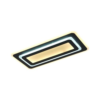 Светодиодный диммируемый потолочный светильник LED/85W/230V 3000-6500K черный + пульт дистанционного управления