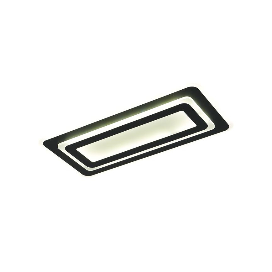 Светодиодный диммируемый потолочный светильник LED/85W/230V 3000-6500K черный + пульт дистанционного управления