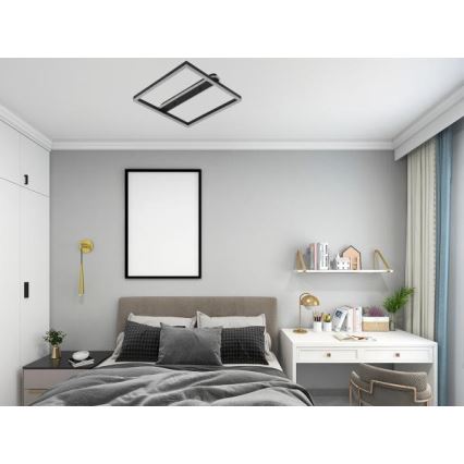LED Диммируемый потолочный светильник LED/60W/230V 3000-6500K + пульт дистанционного управления