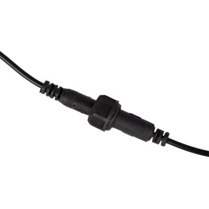Диммируемый солнечный подвесной светильник на тросе с датчиком, 2xLED/1,8W/3,7V, IP44, 6500K, 2400 mAh + дистанционное управление