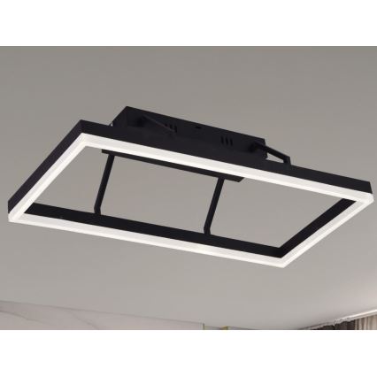 LED димований накладний світильник LED/40W/230V 3000-6500K + пульт дистанційного керування