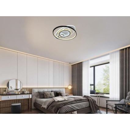 LED димований стельовий світильник 105W/230V 3000-6500K + пульт дистанційного керування