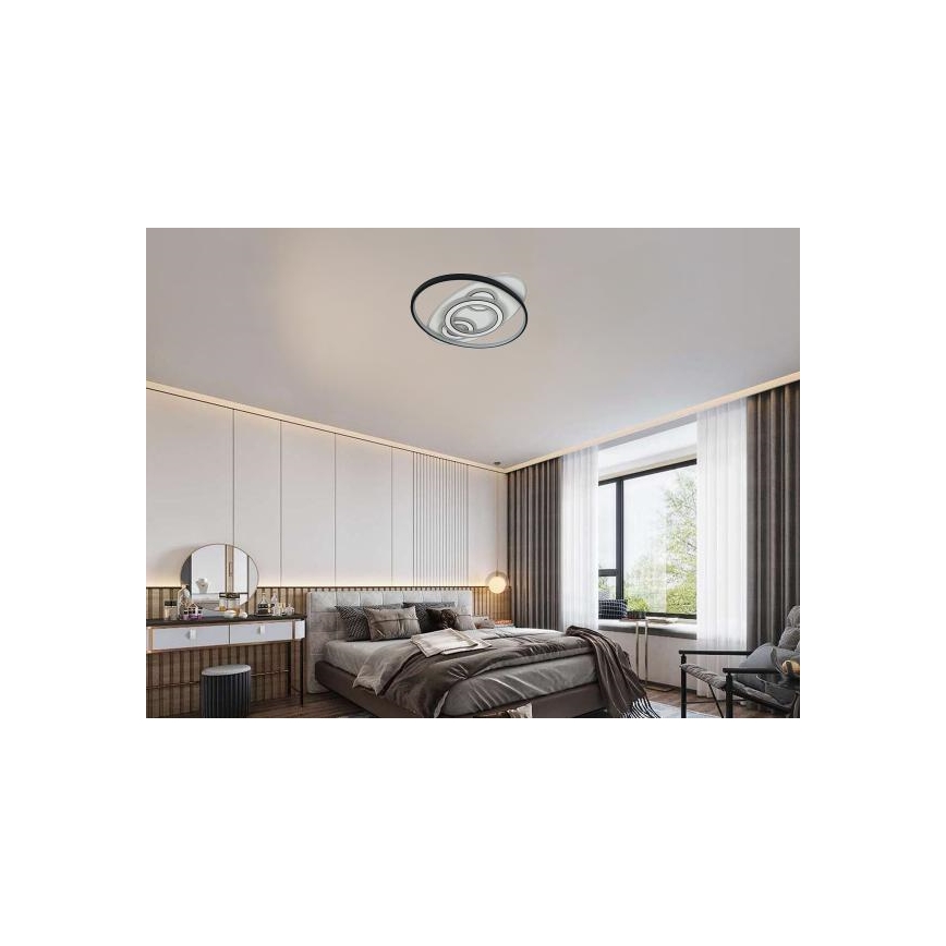 LED димований стельовий світильник 105W/230V 3000-6500K + пульт дистанційного керування