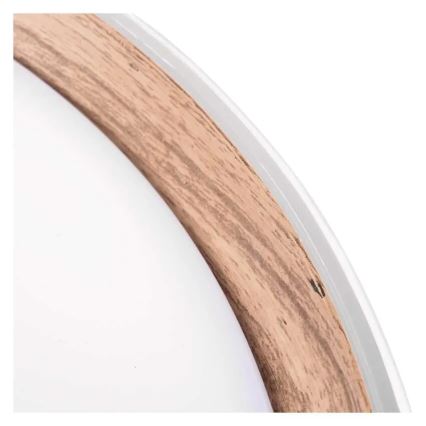 Світлодіодний регульований стельовий світильник ILVI LED/45W/230V 2700-6500K діаметр 50 см білий/бежевий + пульт дистанційного керування