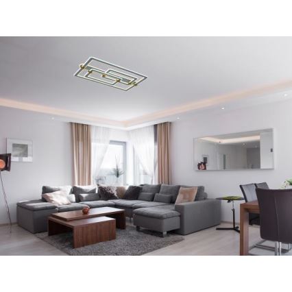 LED димований стельовий світильник LED/280Вт/230В 3000-6500К + пульт дистанційного керування