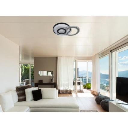 LED Димований стельовий світильник LED/95W/230V 3000-6500K + дистанційне керування