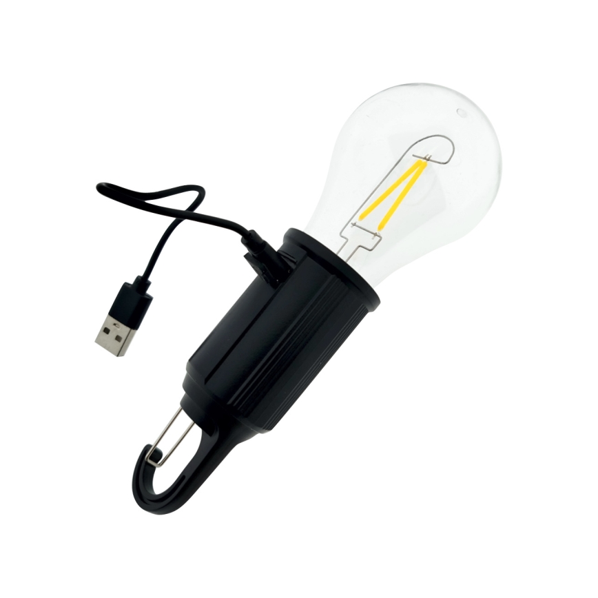 LED Димований зовнішній підвісний акумуляторний світильник LED/3W/5V 400 mAh IP44