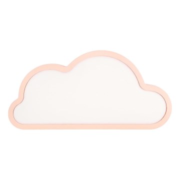 LED Дитяча настільна лампа CLOUD LED/11W/230V рожева