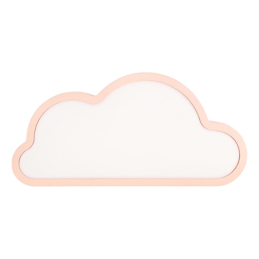 LED Дитяча настільна лампа CLOUD LED/11W/230V рожева