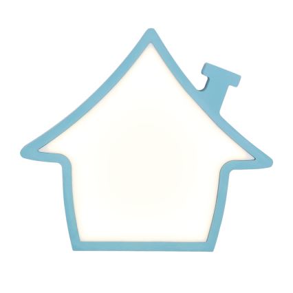 LED Дитяча настільна лампа HOUSE LED/10W/230V блакитний