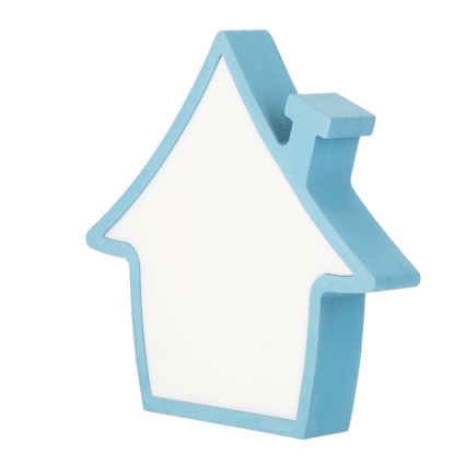 LED Дитяча настільна лампа HOUSE LED/10W/230V блакитний