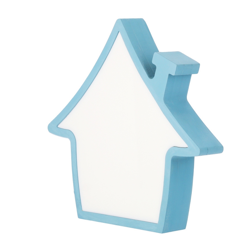 LED Дитяча настільна лампа HOUSE LED/10W/230V блакитний