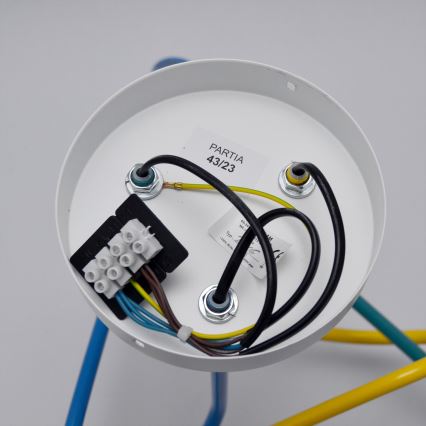 LED Дитяча пристельова люстра OXFORD 3xE27/15W/230V