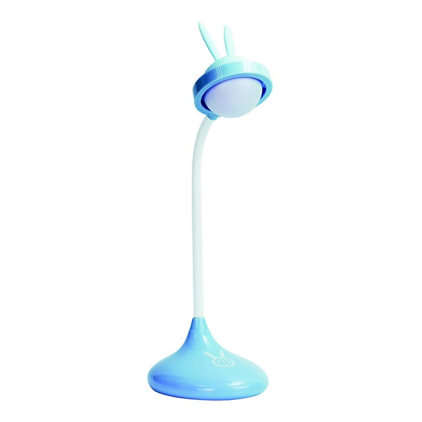 LED Дитяча сенсорна лампа RABBIT LED/0,4W/5V 3000/6500K синій + USB