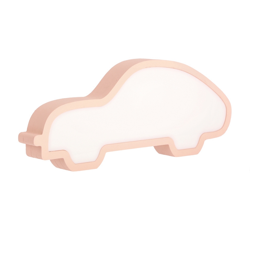 LED дитяча настільна лампа CAR LED/11W/230V рожева