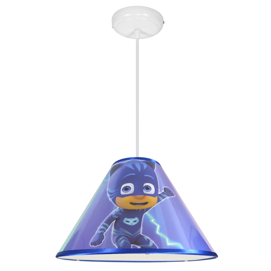 LED дитяча підвісна люстра на шнурі PJ MASK 1xE27/40W/230V