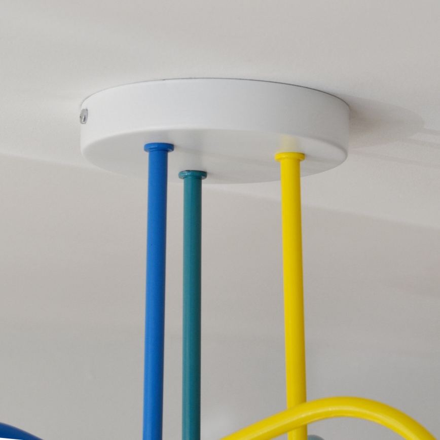 LED Дитяча пристельова люстра OXFORD 3xE27/15W/230V