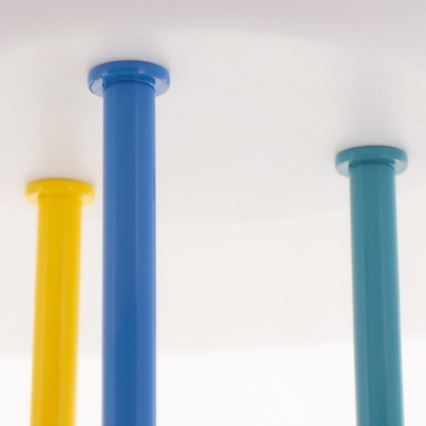 LED Дитяча пристельова люстра OXFORD 3xE27/15W/230V