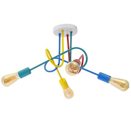 Світильник дитячий накладний LED OXFORD 4xE27/10W/230V