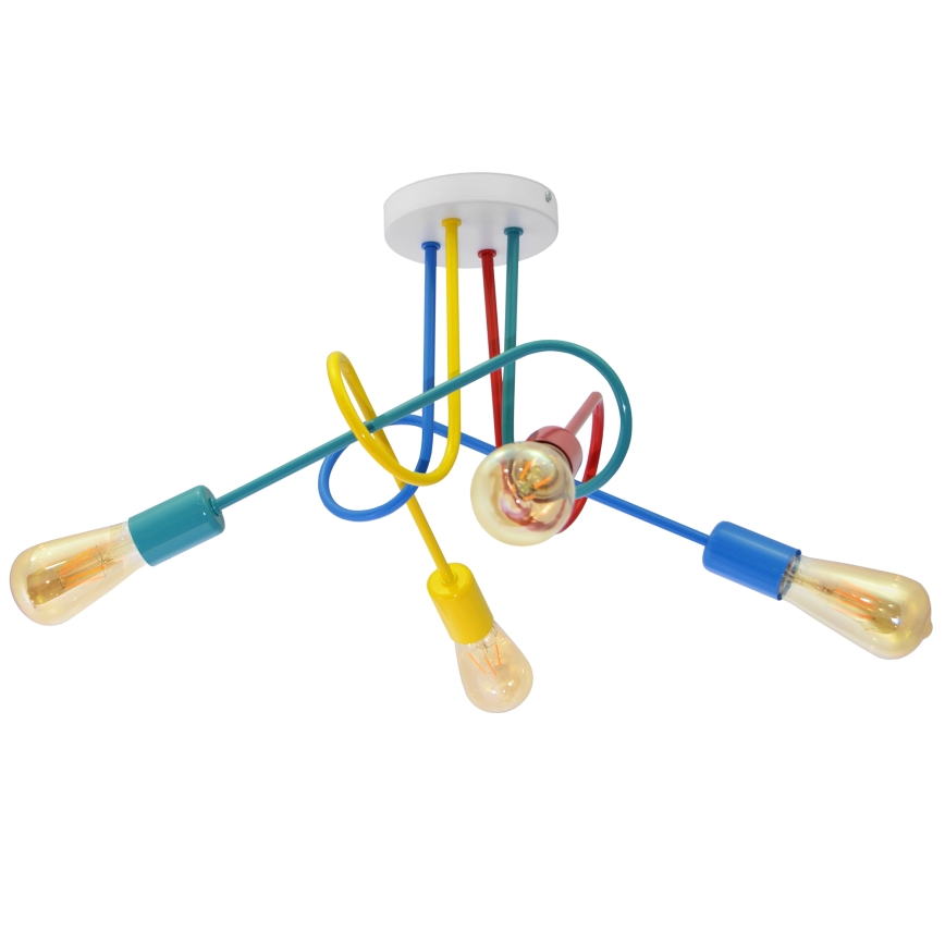 Світильник дитячий накладний LED OXFORD 4xE27/10W/230V