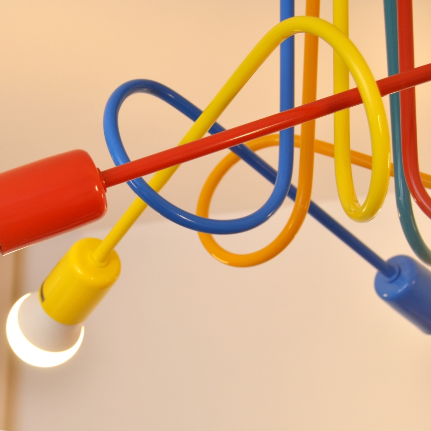 Світильник дитячий накладний LED OXFORD 5xE27/15W/230V