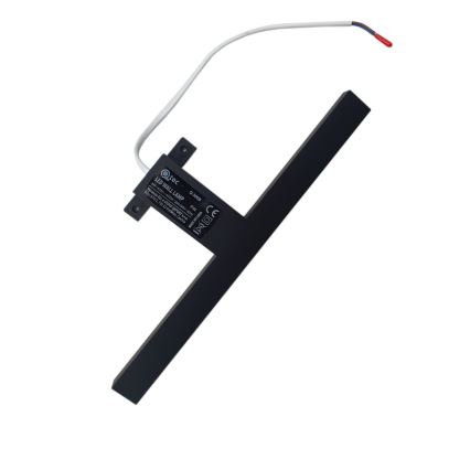 Світлодіодне дзеркальне освітлення для ванної LED/5W/230V 4000K 30 см IP44 чорне