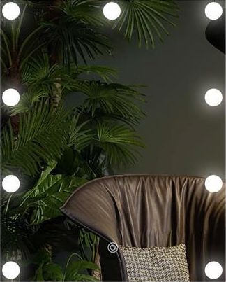 LED Дзеркало з підсвіткою 9xLED/1W/230V 3000/4000/6000K 50x40 см IP44