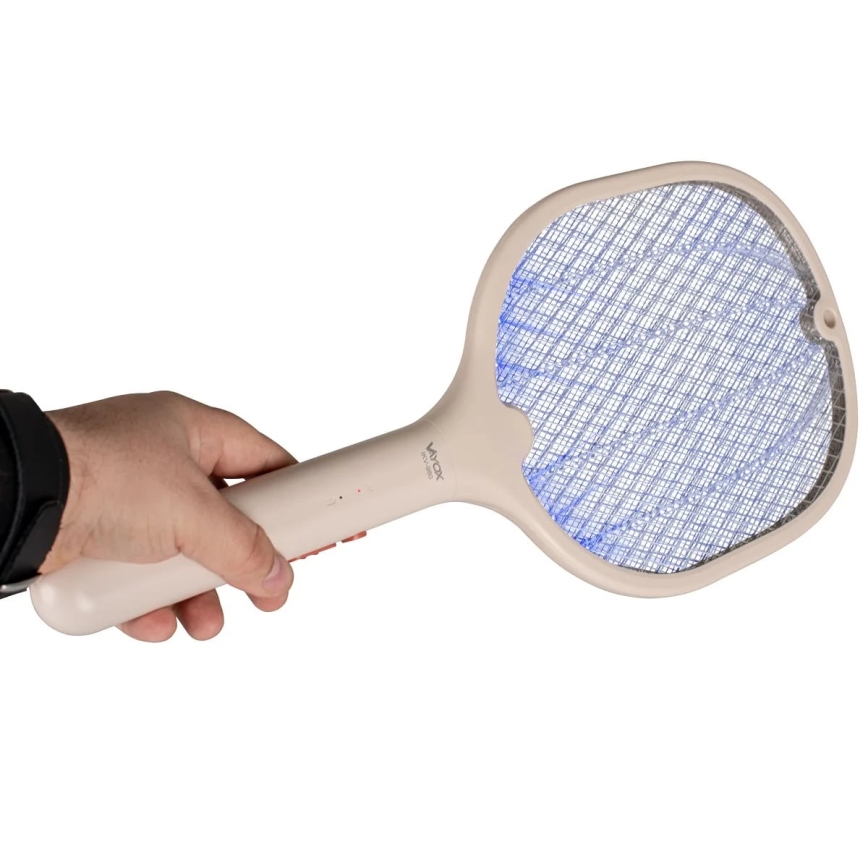 LED Електричний знищувач комах 2в1 500 mAh/5V бежевий