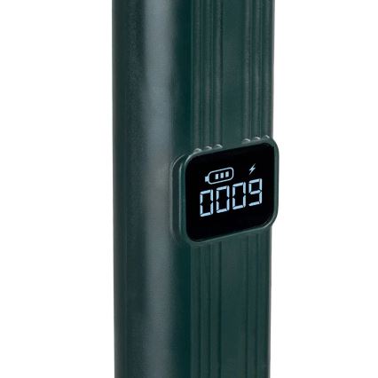 LED електричний зловлювач комах 2 в 1 з LCD-дисплеєм 1200 мАг/5В зелений