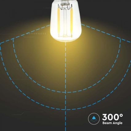 LED філаментна лампа ST26 E14/2W/230V 6500K