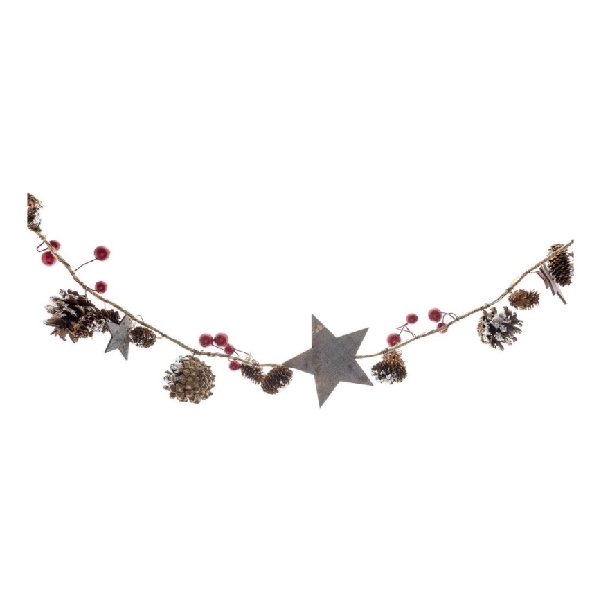 LED гірлянда 10xLED/3xAA 2,5m тепла біла